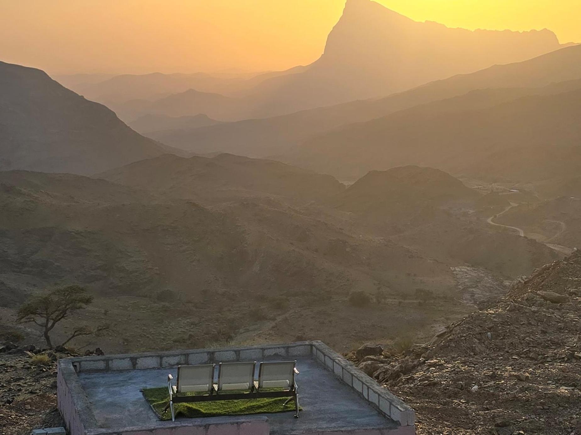 Jabal Shams Bayt Kawakib Misfāh Exterior foto